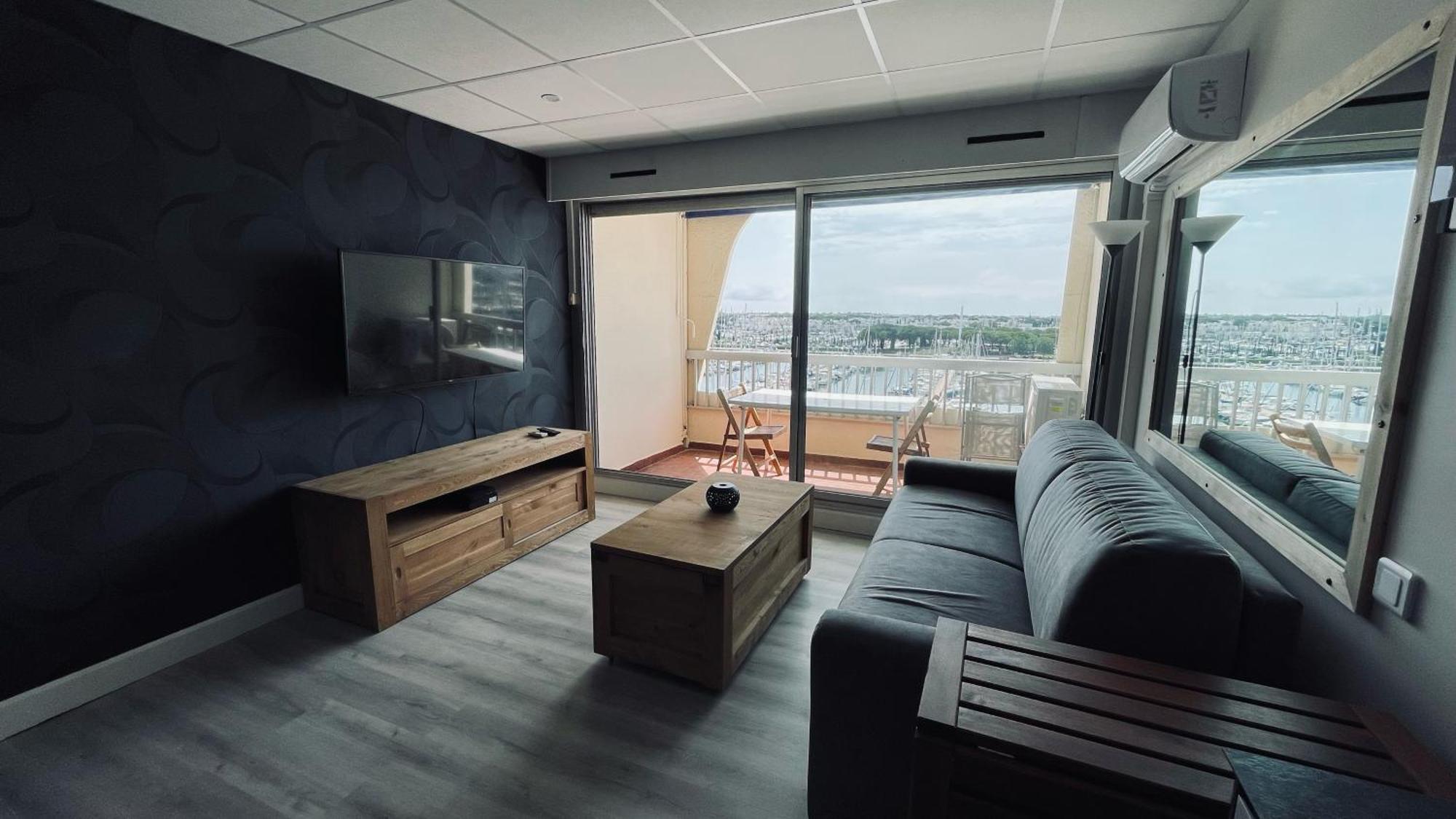 Studio, Vue Imprenable Marina Le Grau-du-Roi Dış mekan fotoğraf